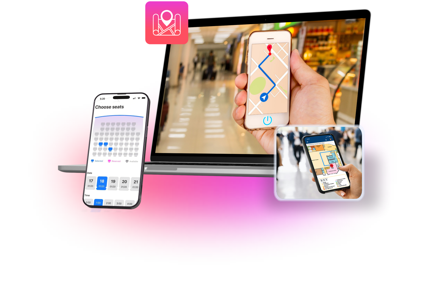 Table & Seat Finder for Effortless Guest Navigation