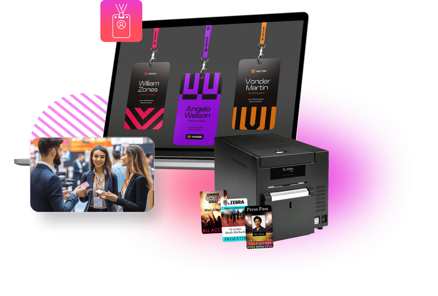 Event Badge Printing Software for Trade Shows